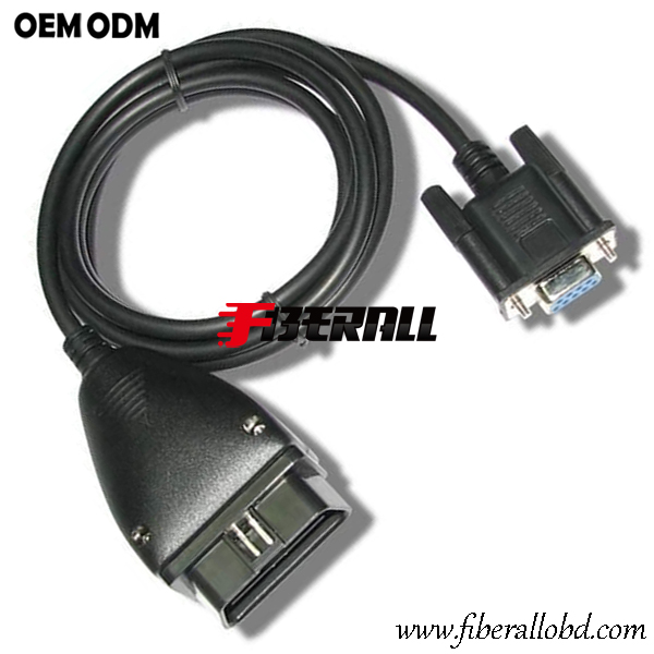 OBD-II VAG 16Pin к диагностическому кабелю DLC DB9F