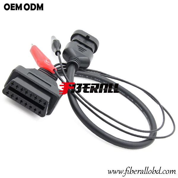 OBD Female to FIAT 3Pin Автомобильный диагностический кабель