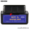 ODM Mini WiFi Автоматический диагностический сканер двигателя OBD