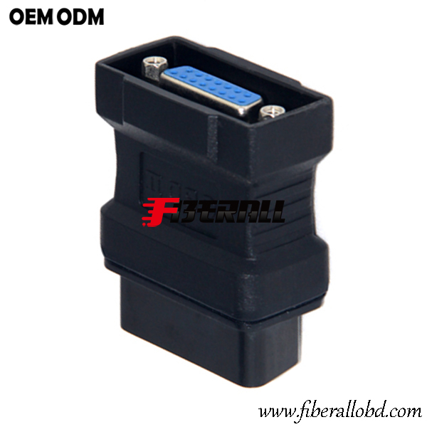 Собранный DB15 к адаптеру автоматической диагностики OBD OBD2