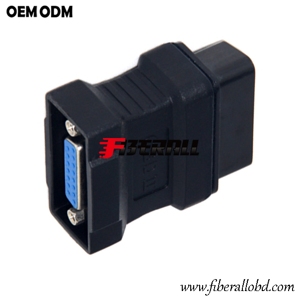 Собранный DB15 к адаптеру автоматической диагностики OBD OBD2